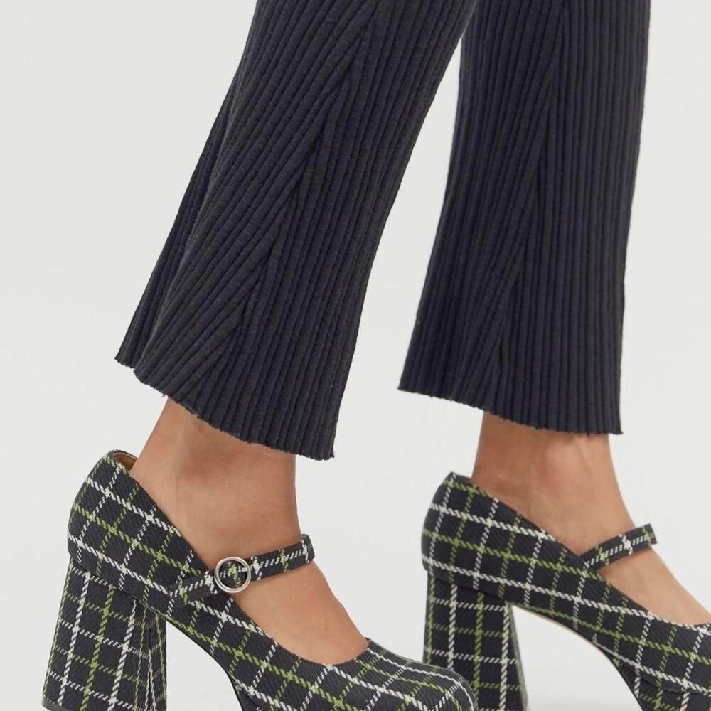 Urban-outfitters Women's Black and Green Footwear